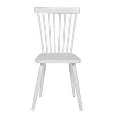 stoel siebe massief berkenhout wit stoelen eetkamerstoelen en houten stoelen