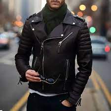 Mens Autumn And Winter Weatherproof Pu Leather Jacket In 2021 Stylish Leather Jacket Jackets Men Fashion Leather Jackets Online