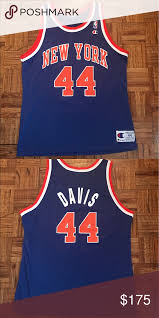 Infobox nba player name = hubert davis. Vintage Throwback Champion Jersey Hubert Davis Nba New York New York Knicks Jersey
