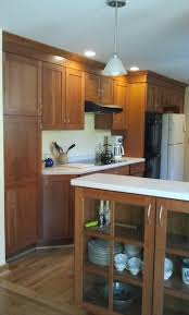All kitchen cabinets at menards®. Cherry Shaker Style Kitchen Farmhouse Kitchen New York By Quaker Craft Cabinetry Houzz