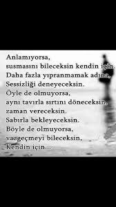 Sessizlik Beklemek Guzel Soz Ozlu Sozler Alinti Sozler