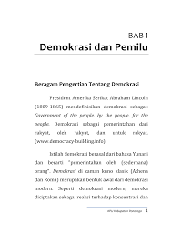 Demokrasi mengizinkan warga negara berpartisipasi—baik secara langsung atau melalui perwakilan—dalam perumusan, pengembangan. Http Www Kpu Go Id Koleksigambar Pilkada Dan Politik Uang Kpu Kabupaten Ponorogo Pdf