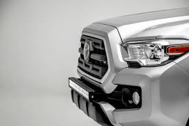 This is a vehicle specific product and is designed to. 2018 2021 Toyota Tacoma Front Bumper Center Led Bracket To Mount 30 Inch Led Light Bar Pn Z329511