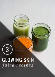 3 Juice Recipes For Great Skin Helloglow Co Recipe Juicing Recipes Fresh Juice Recipes Glowing Skin Juice