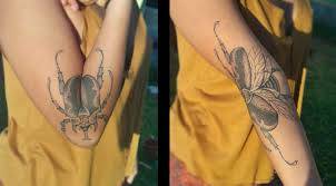 100+ insect tattoos images and motives from around the world. Beautiful Insect Tattoo Can Spread Its Wings Boing Boing