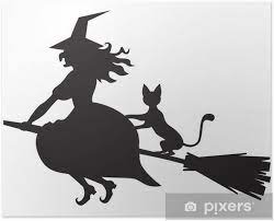 Vykrajovátka na perníčky čarodějnice na koštěti vykrajovátko. Plakat Carodejnice Na Kosteti A Kocky Pixers Zijeme Pro Zmenu Halloween Silhouettes Witch Silhouette Halloween Illustration