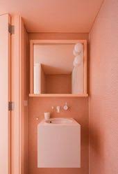Cantaloupe 2020 Color Trend Design Ideas Trendbook Trend Forecasting Bathroom Trends Bathroom Design Peach Bathroom