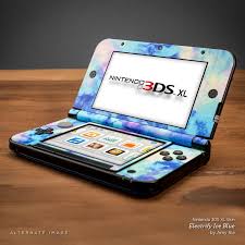 You can operate the device easily, by pressing the screen with your fingers. Electrify Ice Blue Nintendo 3ds Xl Original Skin Istyles