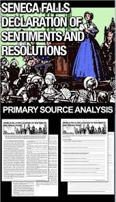 Seneca Falls Declaration Of Sentiments And Resolutions Analysis Teaches Students Declaration Of Sentiments History Lesson Plans American History Lesson Plans