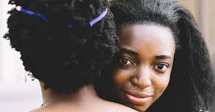 Hair beauty hair blow dry hair hair styles natural hair styles blue black hair hair color for dark skin african hairstyles weave hairstyles. Having Gray Natural Hair Should No Longer Be Taboo