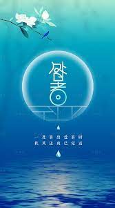 处暑节气简约海报 movie posters poster movies