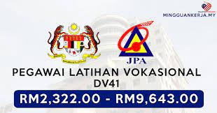Jtm melahirkan tenaga mahir negara dari peringkat sijil latihan hinggalah diploma lanjutan dalam pelbagai bidang kursus kemahiran. Jpa Buka 60 Jawatan Kosong Terkini Pegawai Latihan Vokasional Dv41 Permohonan Terkini Oktober 2020
