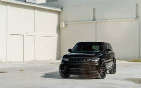 Range rover sport v6 supercharged hse dynamic package includes. Download Wallpapers Land Rover Range Rover Sport 2018 Tuning Black Suv Vossen Wheels British Luxury Cars For Desktop Free Pictures For Desktop Free