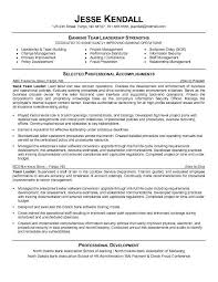 leadership skills resume examples - Fast.lunchrock.co