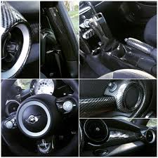 Premium Carbon Fiber Interior Upgrade For Mini Models R55 To R59 Mini Cooper Accessories Mini Cooper Countryman Mini Cooper R56