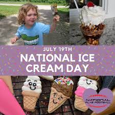 2020 National Ice Cream Day Ice Cream Day National Flag Football Flag Football