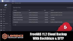 Freenas 11 2 Cloud Backup Restore Encryption With Backblaze Sftp Youtube