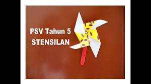 Description peperiksaan pertengahan tahun 2017. Pendidikan Seni Visual Tahun 5 Stensilan Youtube