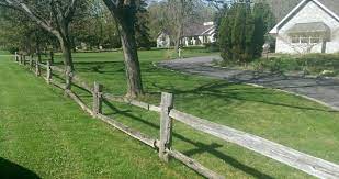 Rails placed narrow side up sag the least and are recommended for heavy fences and those with posts that are 6 feet or more apart. Fence Ideas