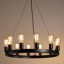 Round 12 Light Edison Bulb Chandelier Light Bulb Chandelier Edison Bulb Chandelier Modern Bedroom Lighting
