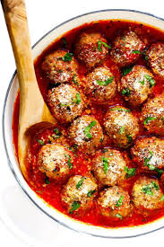 The Best Meatball Recipe Gimme Some Oven Recipe Meatball Recipes Marinara Sauce Best Meatballs