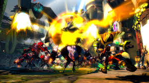 Into the nexus is a 2013 platform video game developed by insomniac games and published by sony computer entertainment for the playstation 3. Bilder Zu Ratchet Clank Into The Nexus 14 18