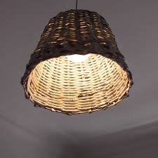 Get it as soon as thu, feb 18. Diy Old Newspaper Upcycled Into Basket Lampshade By Alt Trifft Neu