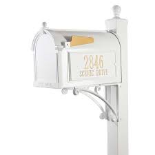 We have been offering our customers the highest quality mailboxes at the lowest prices online with fast,free shipping on all residential and commercial mailboxes. Personalized Custom Mailbox White For The Home