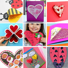 Share the most special messages with all their classmates through unique valentine's day cards for kids from minted! 35 Valentine Cards Kids Can Make Hearts Flowers And Handprints