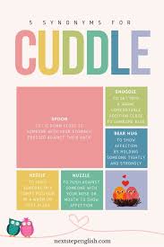 Love Words In English Part 13 Cozy English Synonyms For Cuddle Nextstepenglish Com Advanced English Vocabulary English Vocabulary Learn English