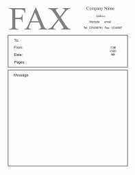 Blank fax cover sheet template. Blank Fax Cover Sheet Template