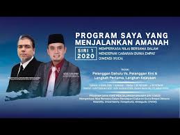 Salah satu ukuran dari ketaqwaan adalah pada amanah yang dijalankan. Live Saya Yang Menjalankan Amanah Siri 1 2020 Youtube