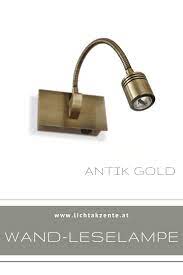 ideal lux led leselampe dynamo bronze lampe led technik wandlampe