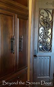 Istockphoto.com i don't mind the squirrels taking their t. Stunning Custom Kitchen Sonya Hamilton Designs Metal Screen Doors Screen Door Diy Screen Door