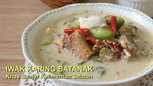 Lihat juga resep gangan karuh keladi khas . Iwak Karing Batanak Khas Banjar Kalimantan Selatan Ikan Asin Masak Santan Khas Banjar Kalsel Youtube