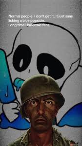 Sans and Underfell Sans Sticking Tongue Out