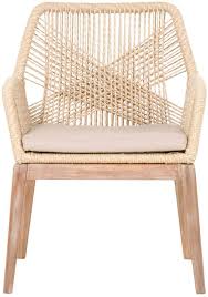London Dining Chair Sand Set Of 2 Woven Dining Chairs Furniture Solid Wood Dining Chairs