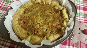 Ecco come inventare un piatto unico mettendo assieme due ricette che non hanno. Torta Salata Pesto Pomodorini E Mozzarella Me The Middle One