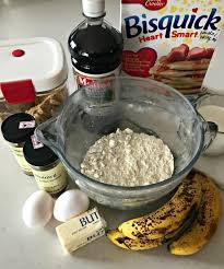 Bisquick (but any pancake mix would probably do) · 2 tsp. Banana Bread Pancakes The Best Banana Pancakes