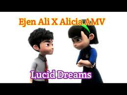 Ejen Ali X Alicia Amv Lucid Dreams Youtube