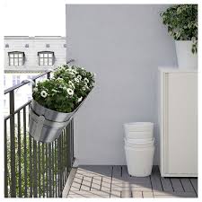Ikea Us Furniture And Home Furnishings Balcony Railing Fence Decor Hanging Plants Indoor