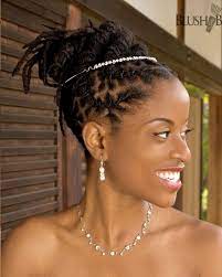 Black Dreadlocks Updo For Wedding Thirstyroots Com Black Hairstyles Hair Styles Natural Hair Styles Dreadlock Hairstyles