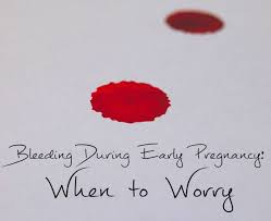 Did your period just recently end? Bleeding Or Spotting In Early Pregnancy Should I Be Worried Wehavekids Family