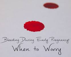 Maybe you are losing your mucus plug. Bleeding Or Spotting In Early Pregnancy Should I Be Worried Wehavekids