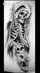 Pin By Wande Gusman On Calle Skull Sleeve Tattoos Evil Tattoos Evil Skull Tattoo