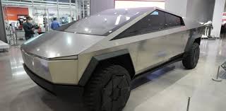 The cybertruck has attracted at least 250,000 refundable $100 preorders since it was unveiled in november. Close Look At Tesla Cybertruck Prototype In Rare Public Outing Electrek