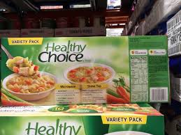 Healthy noodle is white flat noodle, without wheat flour! Costco 962005 Healthy Choice Chicken Noodle Rice Box Costcochaser