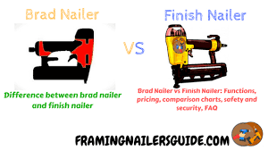 Brad Nailer Vs Finish Nailer Difference Explained By Real