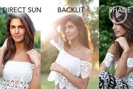 Easy Outdoor Portrait Photography Backlit Shade Direct Sun Outdoor Portrait Photography Sunlight Photography Outdoor Photography Tips