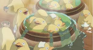 We have a massive amount of hd images that will make your computer or smartphone. Duck Bath From Spirited Away 3555 X 1920 Wallpapers